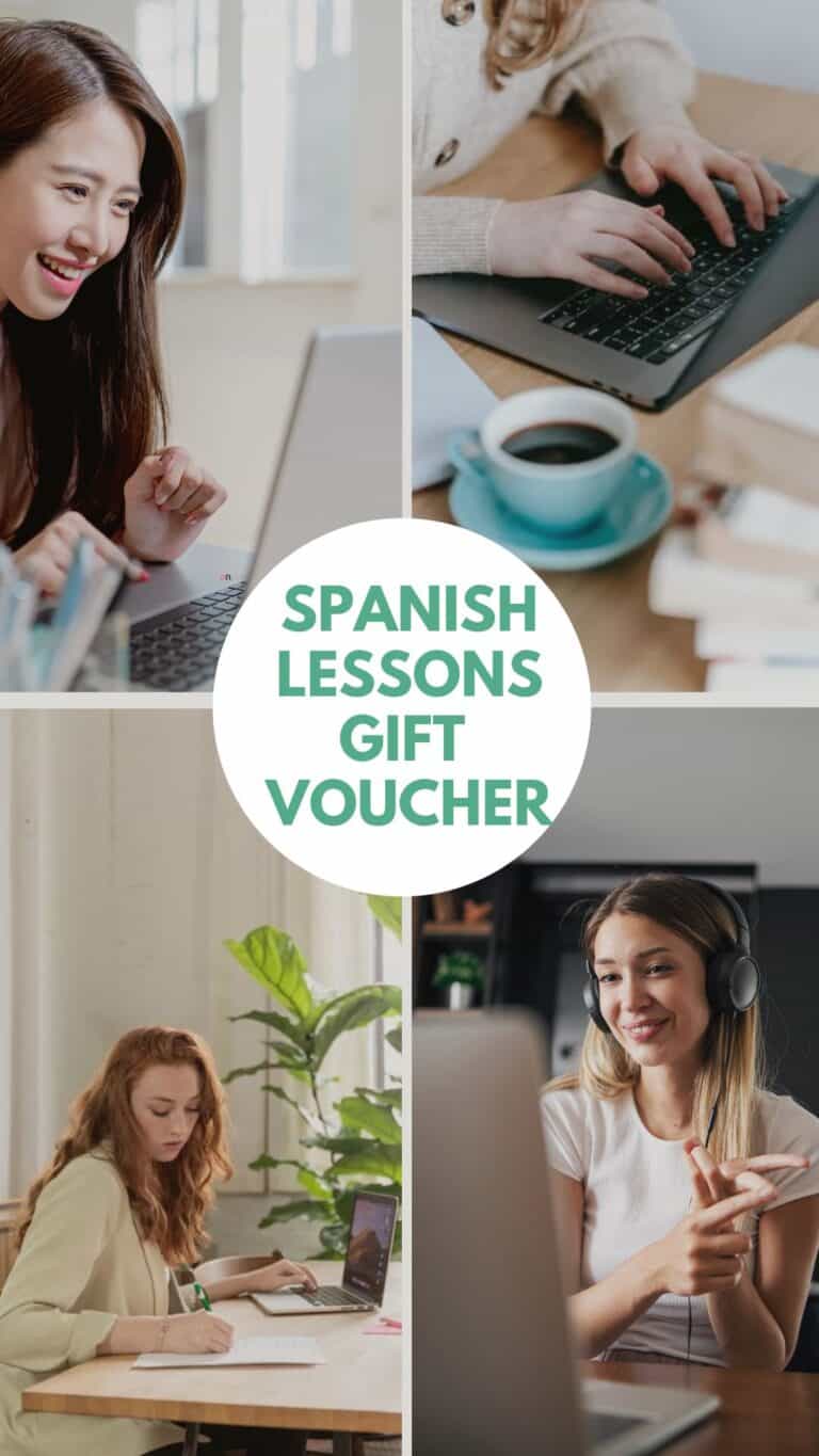 Spanish lessons voucher