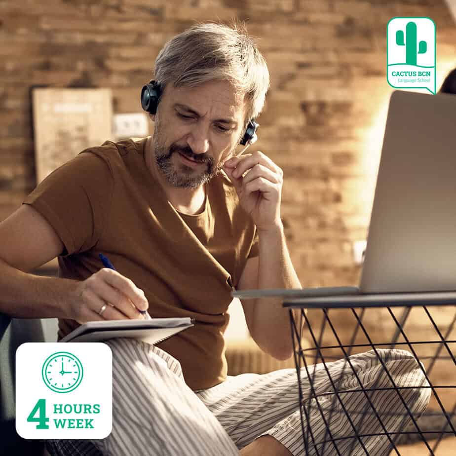 Picture of 4 HOURS A WEEK | Live Online Spanish Course - Cactus BCN Languages